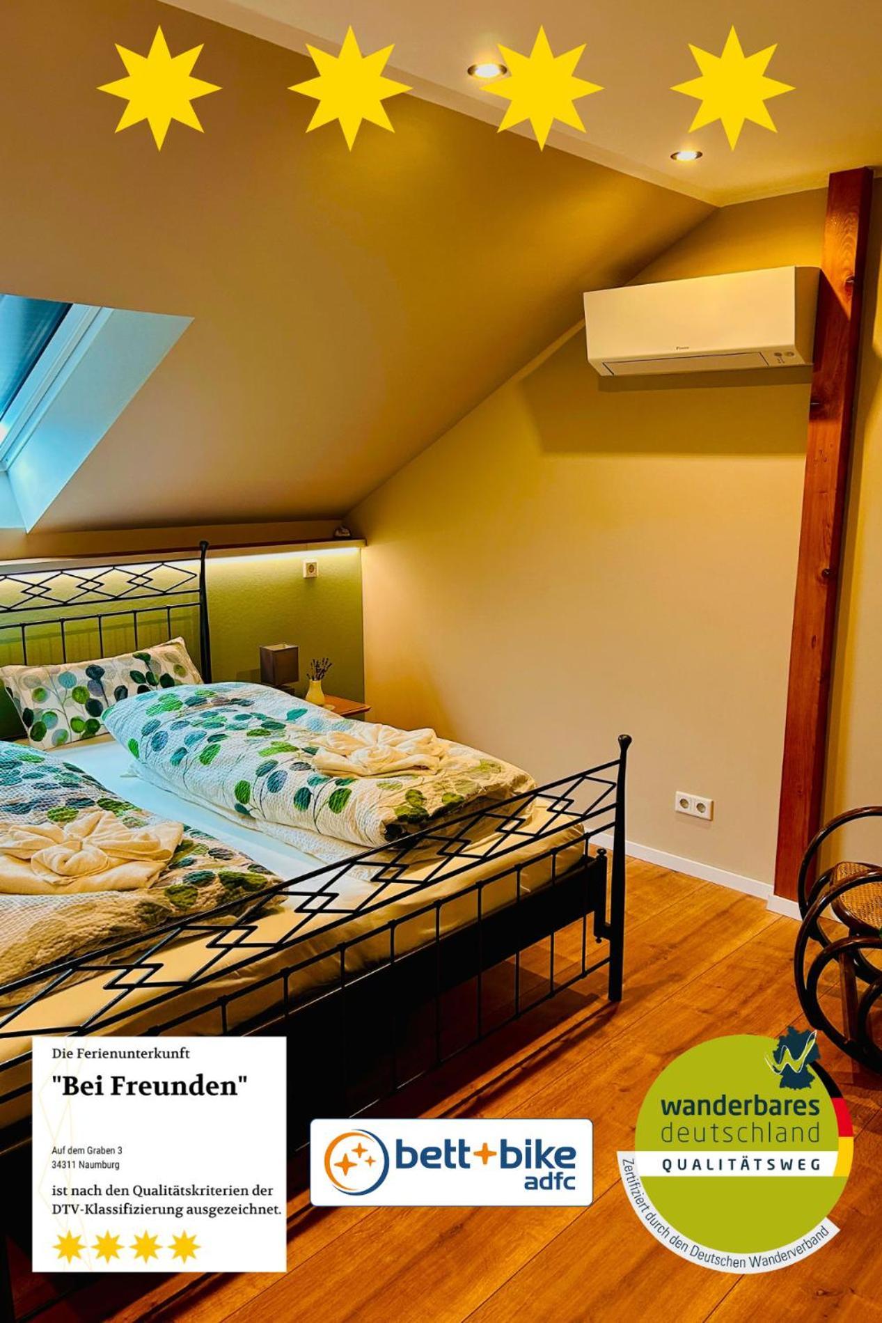 Ferienwohnung "Bei Freunden" Naumburg  ภายนอก รูปภาพ